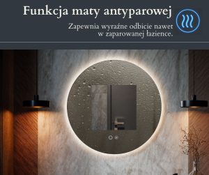 Mata Antypara w lustrze led