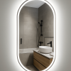 lustro owalne LED