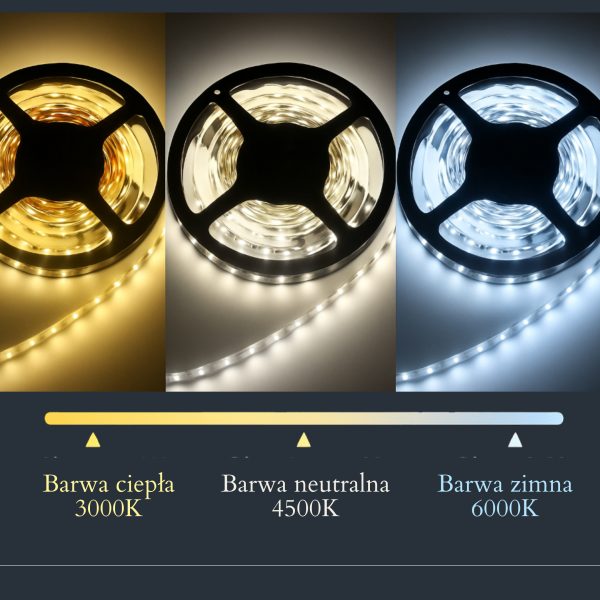 lustro led zlota rama 1