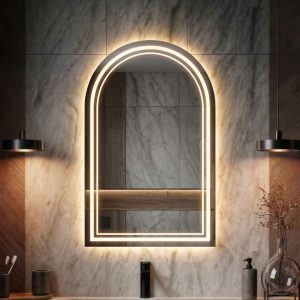 lustro półowalne na wymiar