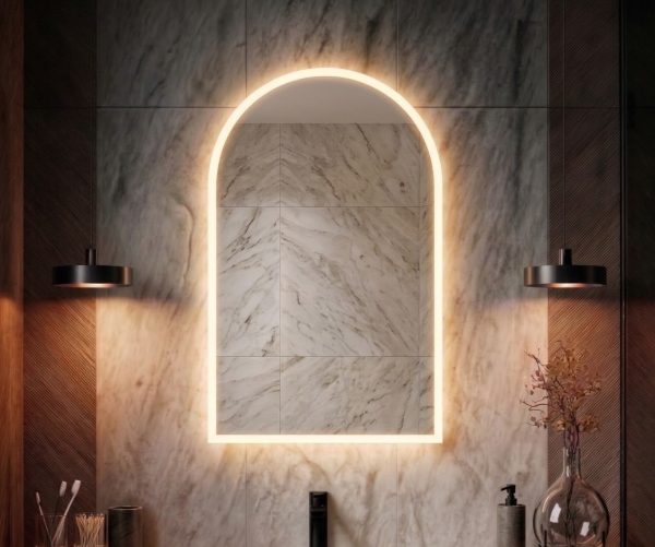 lustro półowalne na wymiar