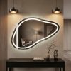 Lustro nieregularne LED Lunara Hermes na wymiar
