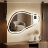 Lustro nieregularne LED Lunara Hermes na wymiar